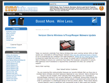Tablet Screenshot of evdoinfo.com
